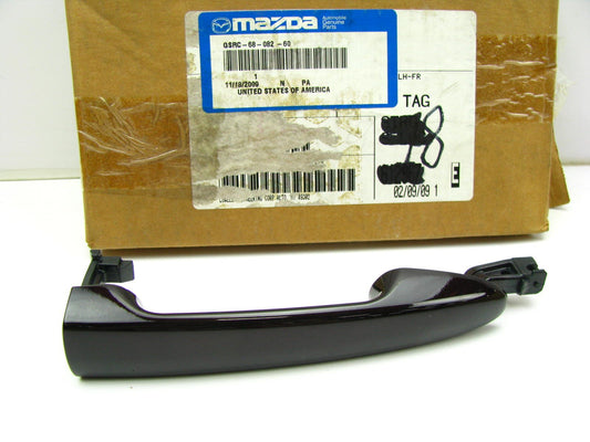 OEM GSRC-68-082-60 FRONT RIGHT Exterior Door Handle BLACK CHERRY 09-13 Mazda 6