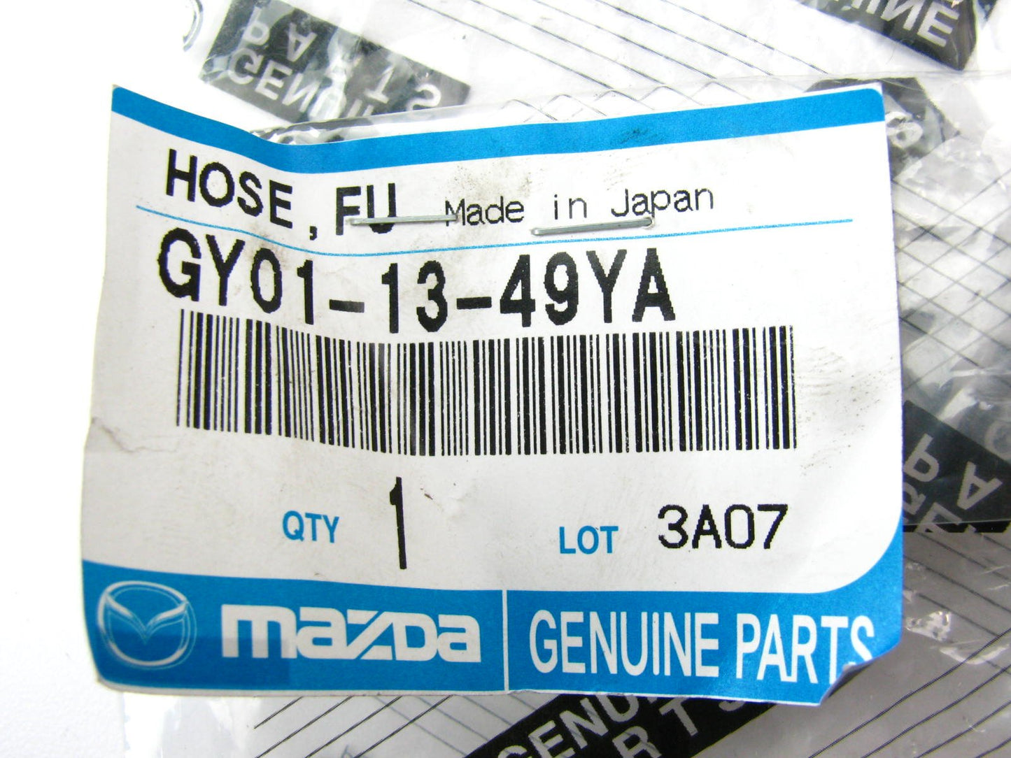 NEW OEM Mazda Fuel Injection Fuel Rail Hose Tube Line 2000-01 MPV GY011349YA