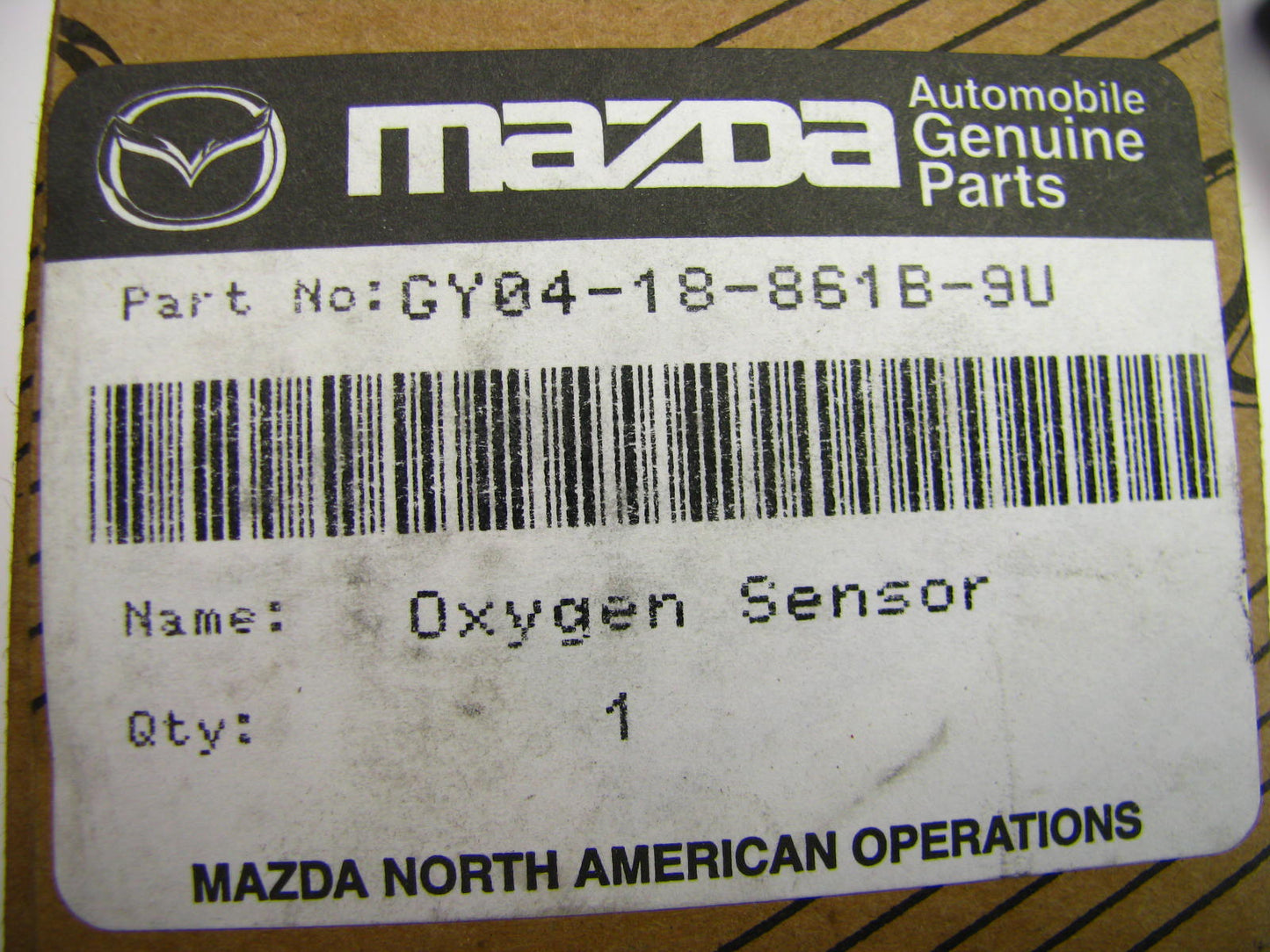 NEW GENUINE REAR Downstream Oxygen O2 Sensor OEM 96-06 Mazda MPV GY04-18-861B-9U