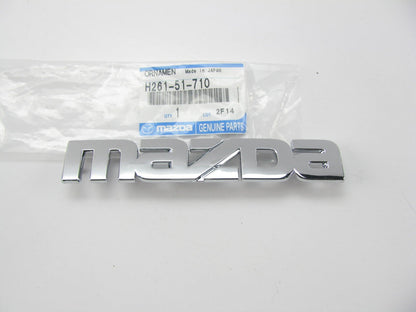 New Front *MAZDA* Nameplate Emblem Badge OEM For Mazda H26151710
