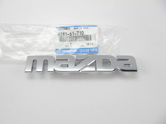 New Front *MAZDA* Nameplate Emblem Badge OEM For Mazda H26151710