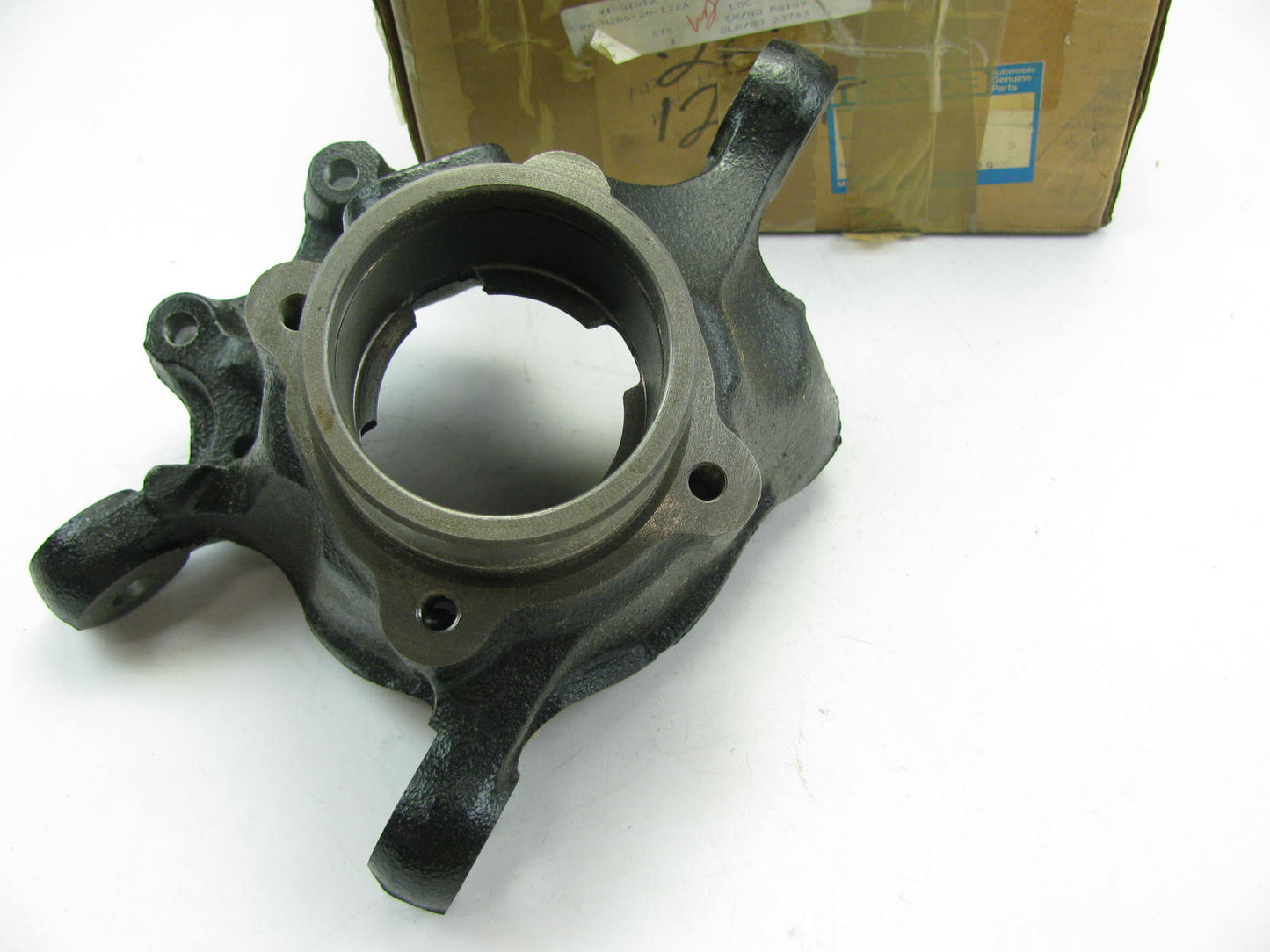NEW - OEM GENUINE Rear Left Drivers Side Spindle 1987-1989 Mazda 626 W/O ABS