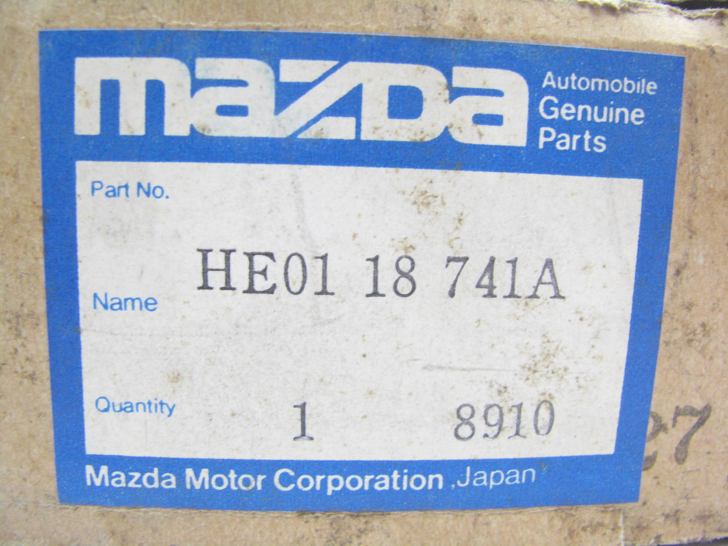 NOS - OEM Mazda HE0118741A Intake Three Way Vacuum Valve 1981-1982 626