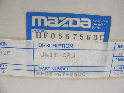 NEW - OEM Mazda HF05-675-60C Body Control BCM Module 1988-1989 Mazda 929