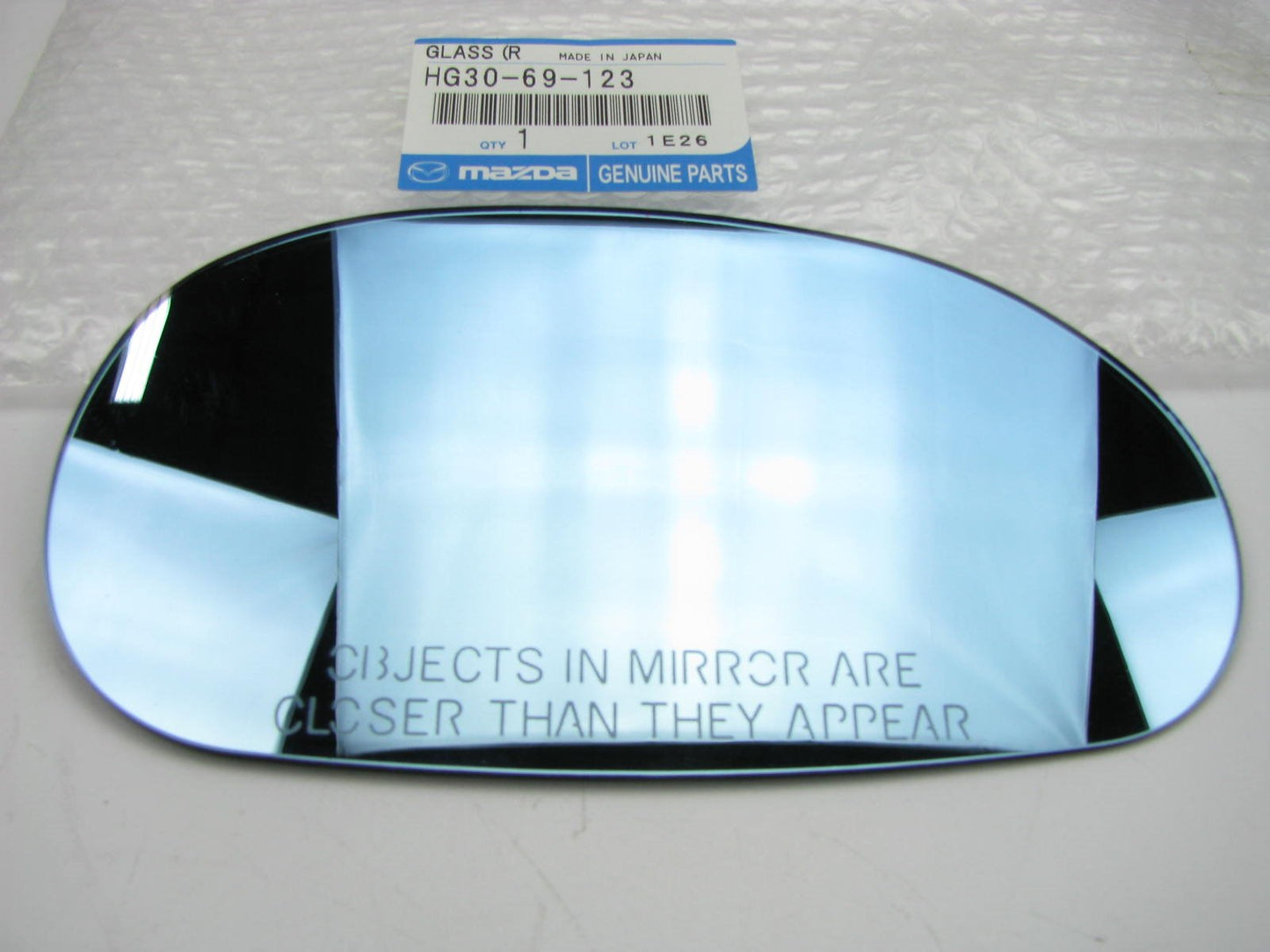 NEW GENUINE Front Right Side Mirror Glass OEM For 92-95 Mazda 929 HG30-69-123