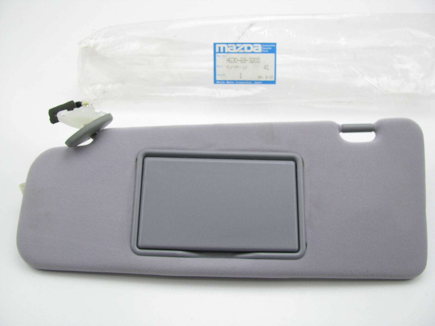 NEW GENUINE OEM HG30-69-320D-41 FRONT LEFT Sun Visor 92-94 Mazda 929