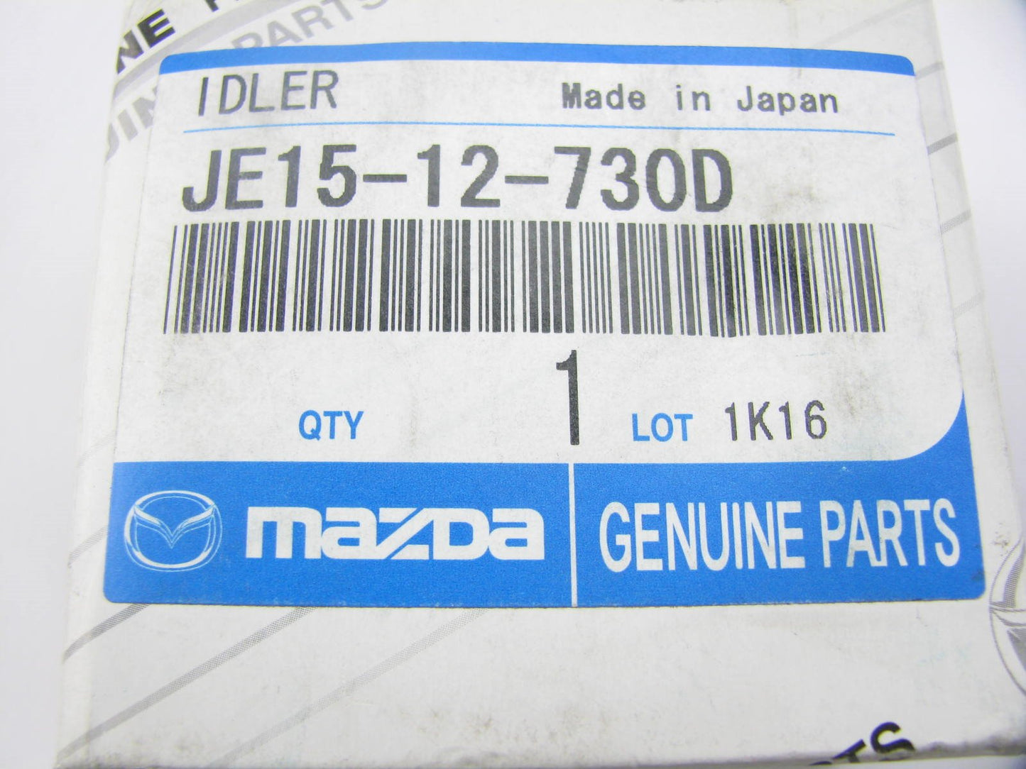JE1512730D New Single Lip Idler Pulley 3.0L V6 ONLY OEM For 1995-1998 Mazda MPV