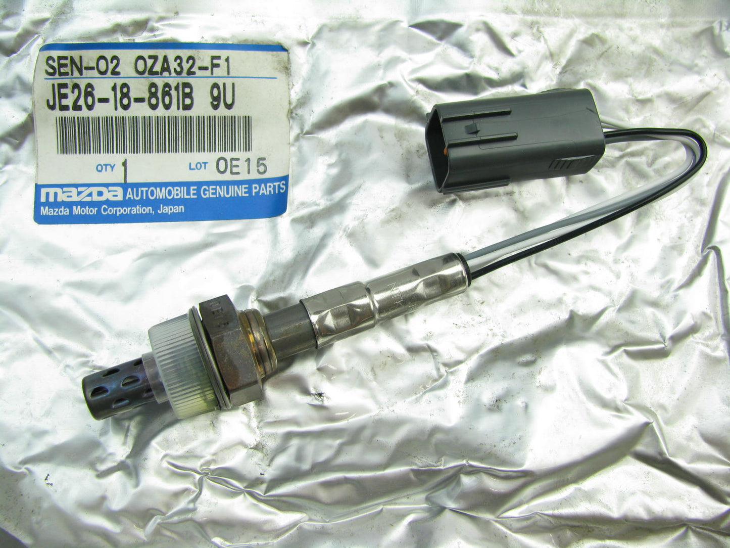 NEW - OEM Mazda JE2618861B9U Oxygen O2 Sensor - Upstream 1990-1991 929 3.0L