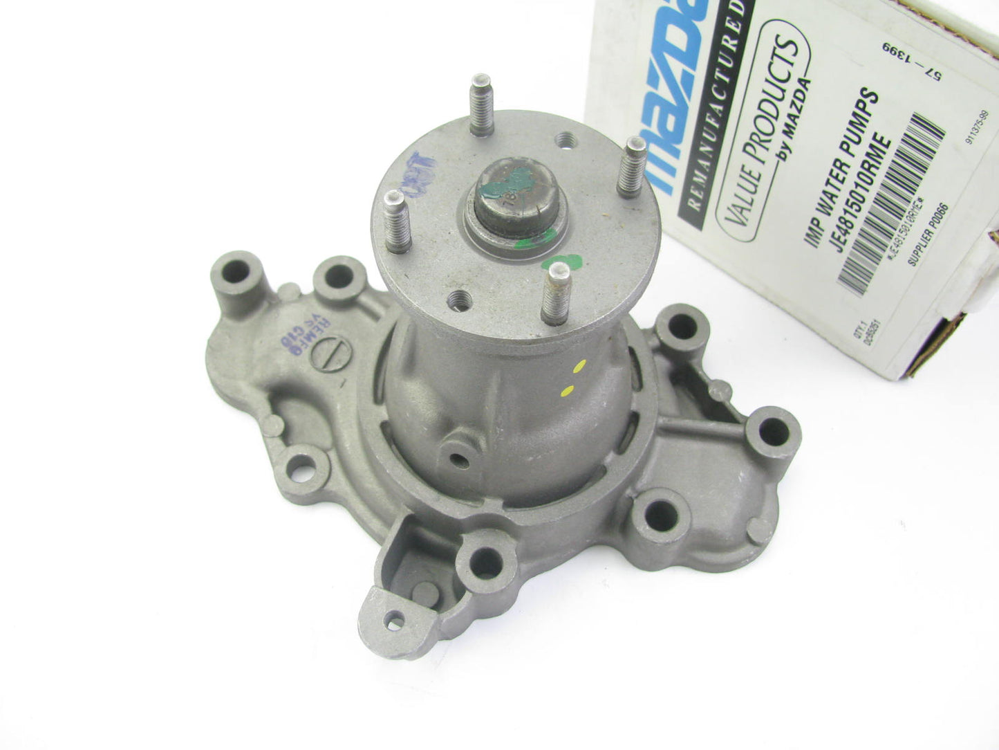 REMAN - OEM Mazda JE4815010RME Water Pump For 1992-1995 929 3.0L