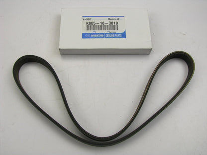 NEW - OEM Mazda K805-18-381B Serpentine Belt 1993-1997 626 MX-6 1992-1995 MX-3