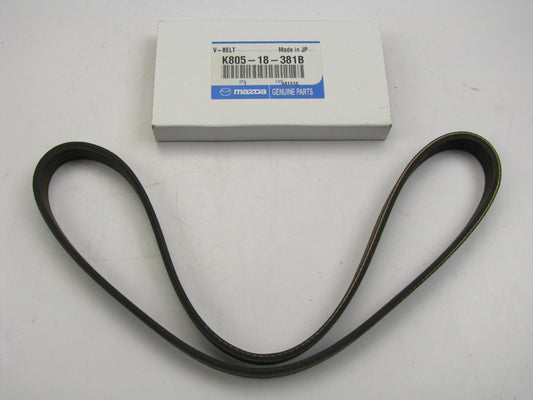 NEW - OEM Mazda K805-18-381B Serpentine Belt 1993-1997 626 MX-6 1992-1995 MX-3