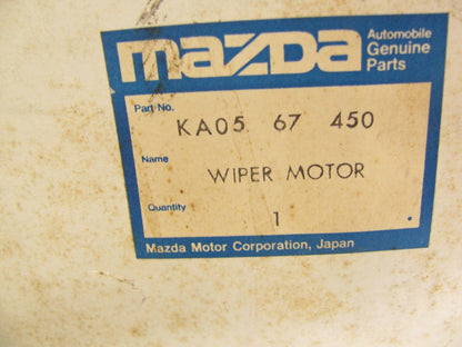 NEW GENUINE Mazda KA05-67-450 REAR Windshield Wiper Motor 89-92 Ford Probe