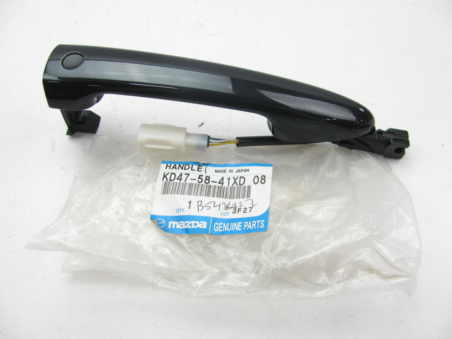 OEM KD475841XD08 FRONT RIGHT EXTERIOR Door Handle BLACK MICA 13-16 Mazda CX-5
