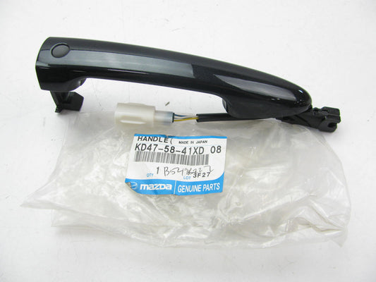 OEM KD475841XD08 FRONT RIGHT EXTERIOR Door Handle BLACK MICA 13-16 Mazda CX-5