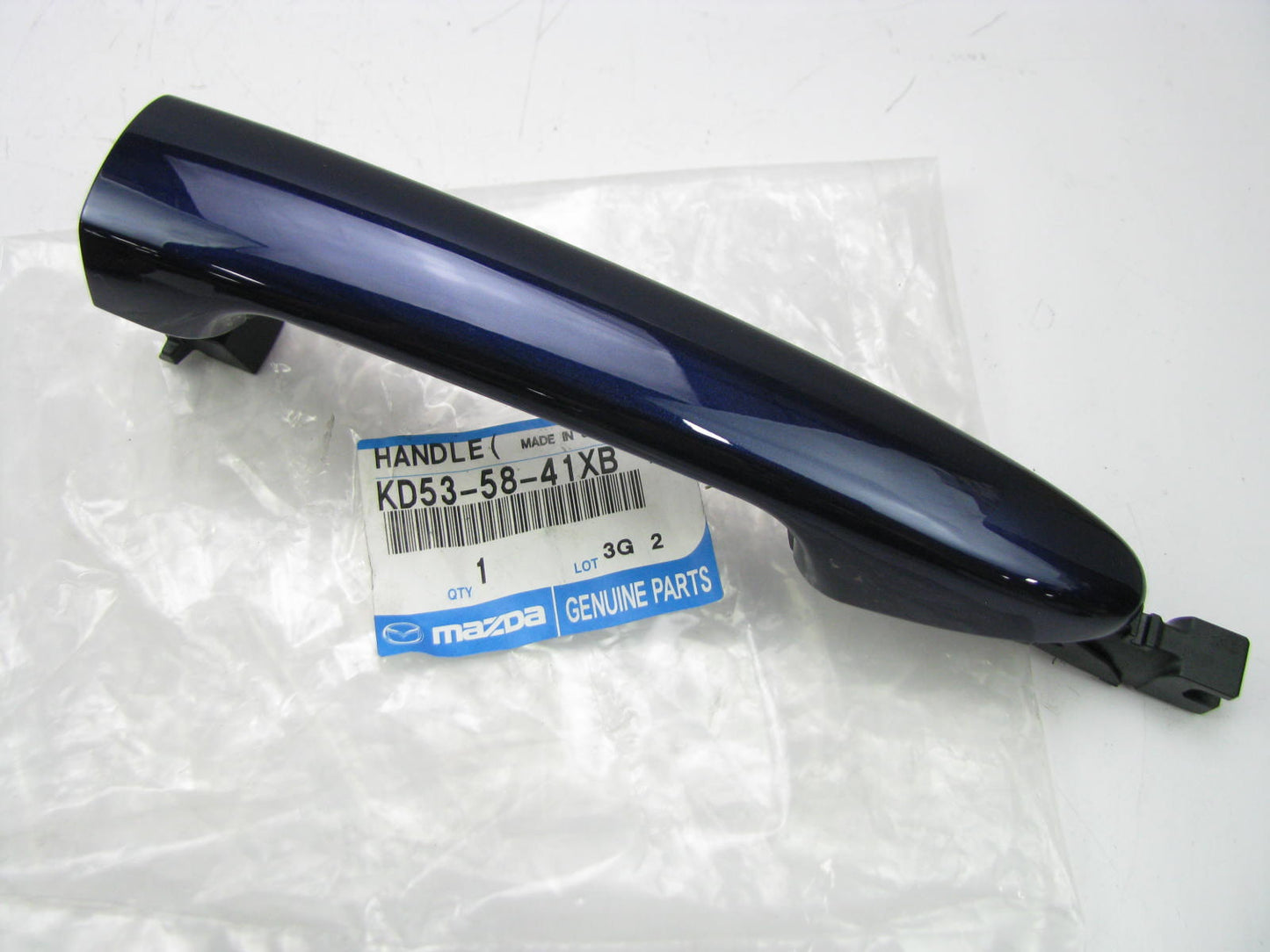 NEW OEM Right Passengers Exterior Outside Door Handle 14-16 Mazda 6 STORMY BLUE