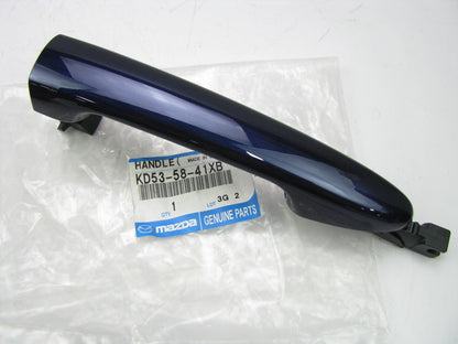 NEW OEM Right Passengers Exterior Outside Door Handle 14-16 Mazda 6 STORMY BLUE