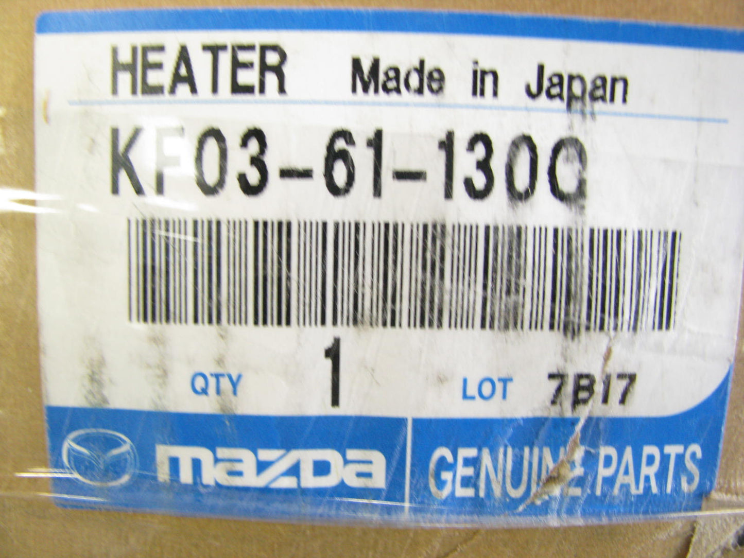 NEW HVAC A/C Heater Box OEM 2013 Mazda CX-5 2.0L W/ Manual A/C KF0361130C