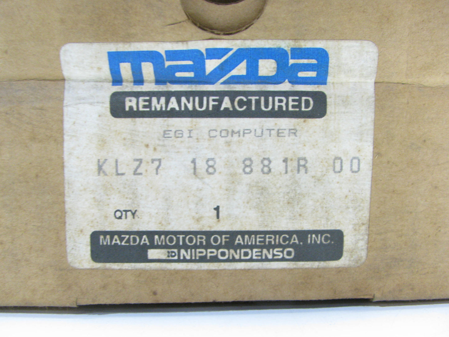 REMAN. OEM Mazda KLZ718881R00 Engine Computer Control Module ECM 97-98 Millenia