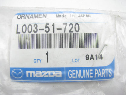 NEW - OEM Mazda L003-51-720 Lift Gate ''MPV'' Badge Nameplate 1992-1998 MPV