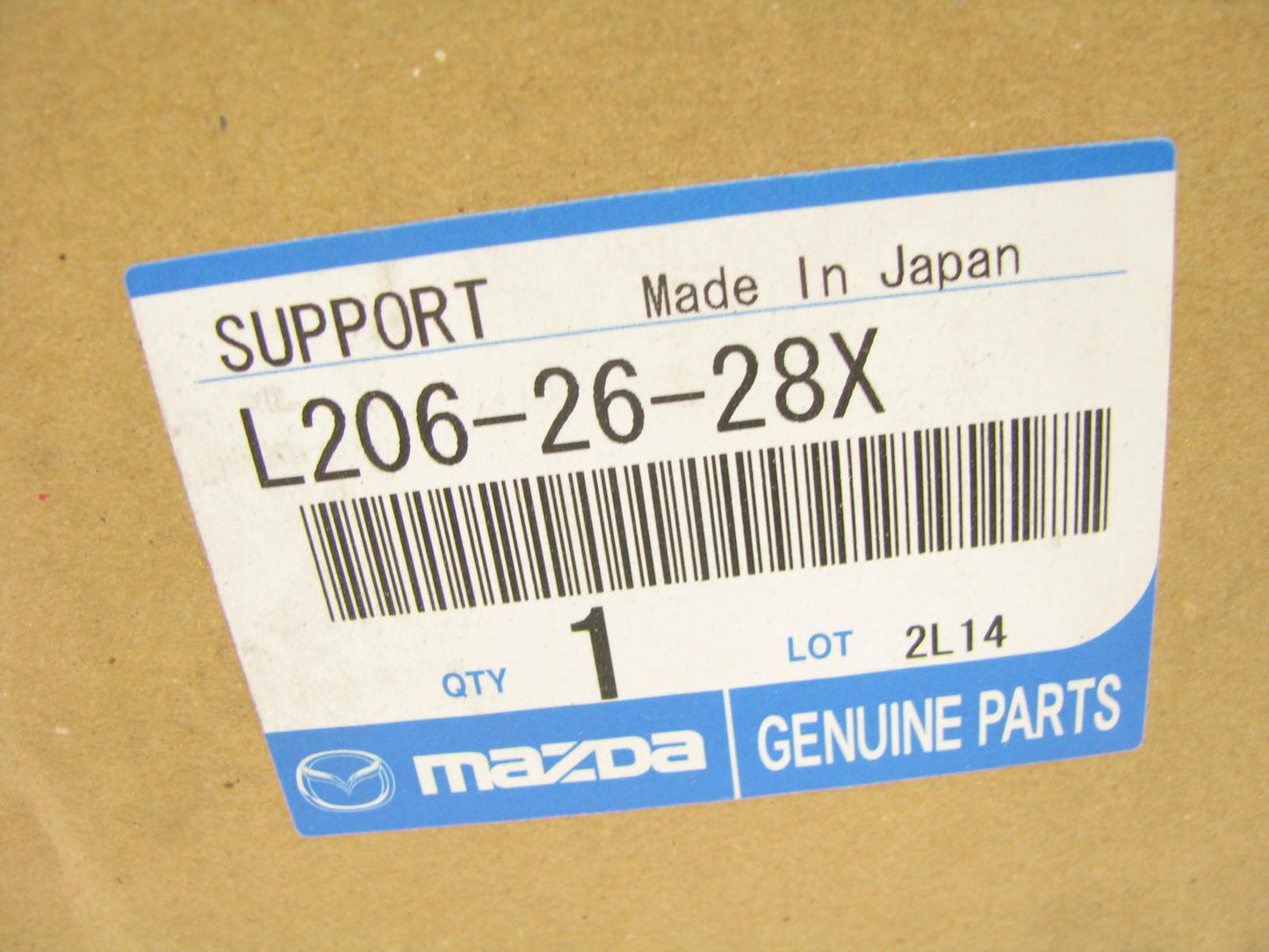 NEW - OEM Mazda L2062628X Rear Right Disc Brake Caliper Bracket 2010-2012 CX-7