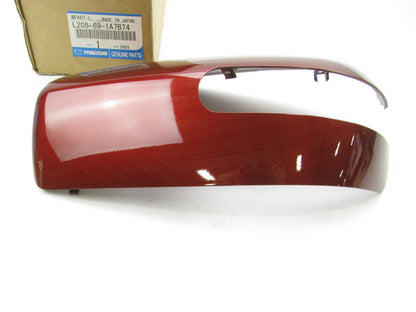 NEW OEM Left Side Mirror Cover Cap, Copper Red, 08-09 Mazda CX-9 L208-69-1A7B74