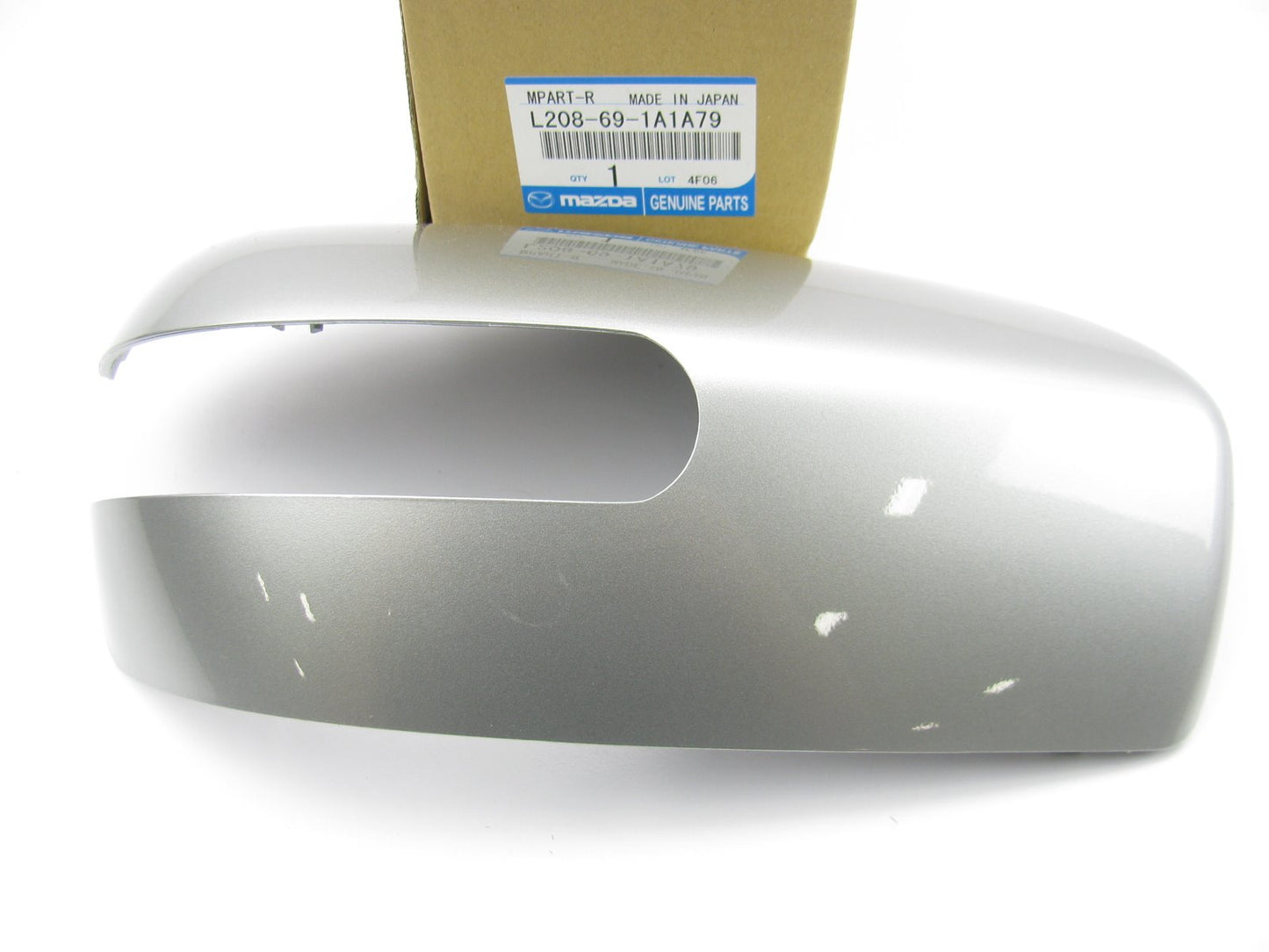 PLATINUM SILVER Right Passengers Side Mirror Cover Cap OEM For 07-09 Mazda CX-7