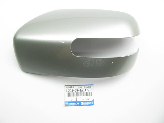 NEW GENUINE Left Mirror Cover Cap Silver OEM 2008-2009 Mazda CX-7 L208691A7A79