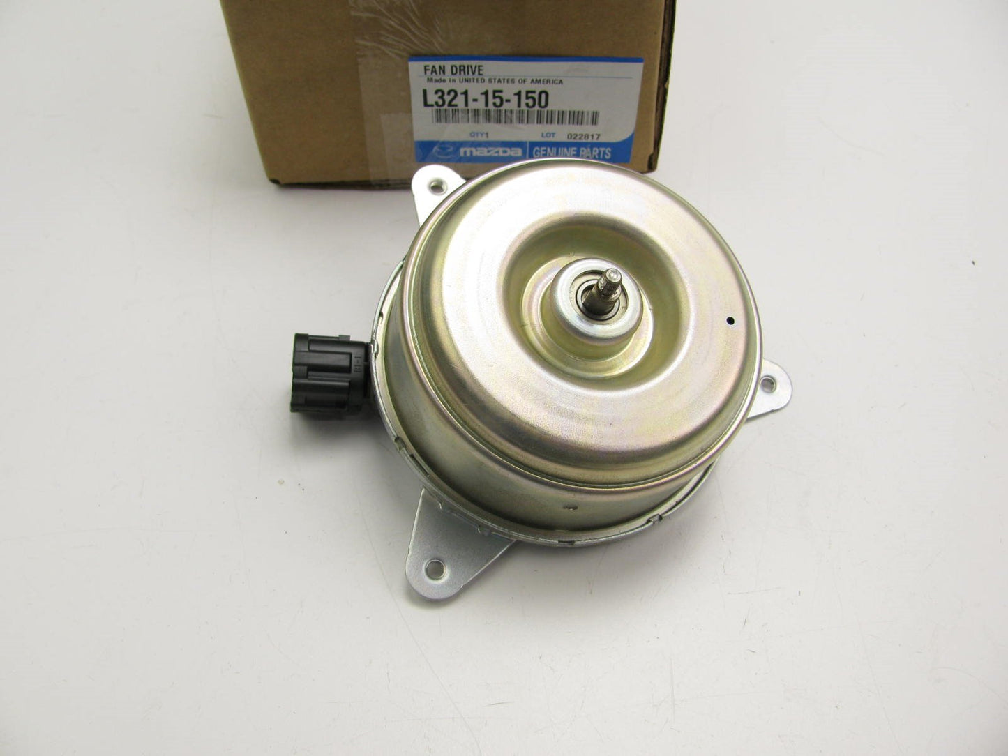 NEW - OEM Mazda L321-15-150 Radiator Fan Motor 2003-2008 Mazda 6 2.3L