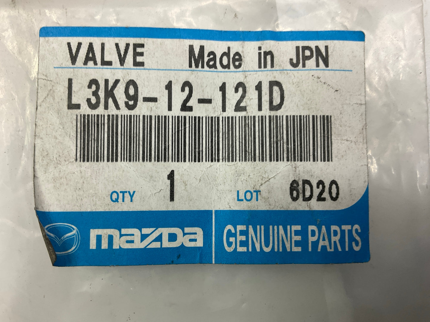 NEW OEM Mazda L3K9-12-121D Engine Exhaust Valve - 2007-2013 Mazda 2.3L TURBO