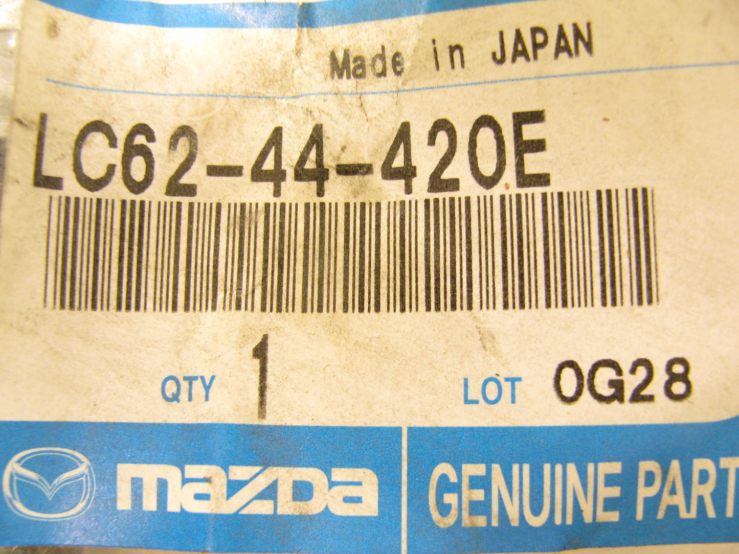 NEW - OEM Mazda LC62-44-420E Parking Brake Cable Rear Left 00-01 Mazda MPV