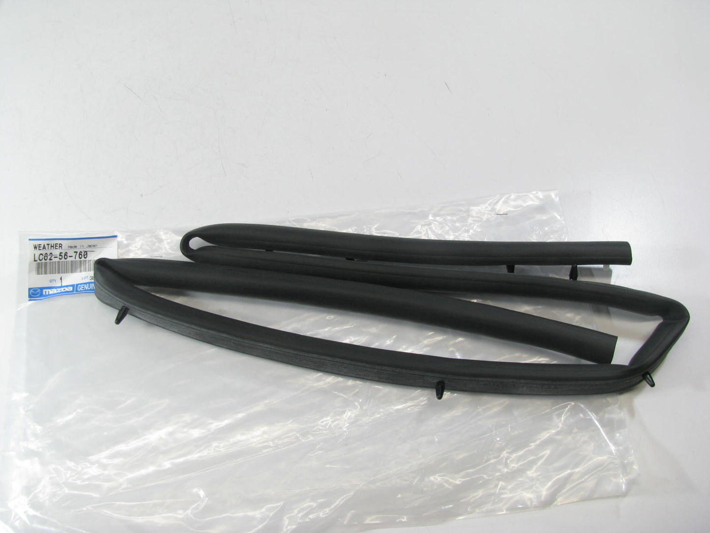 New Genuine OEM Rear Hood Seal Weather Strip For 00-06 Mazda MPV LC62-56-760