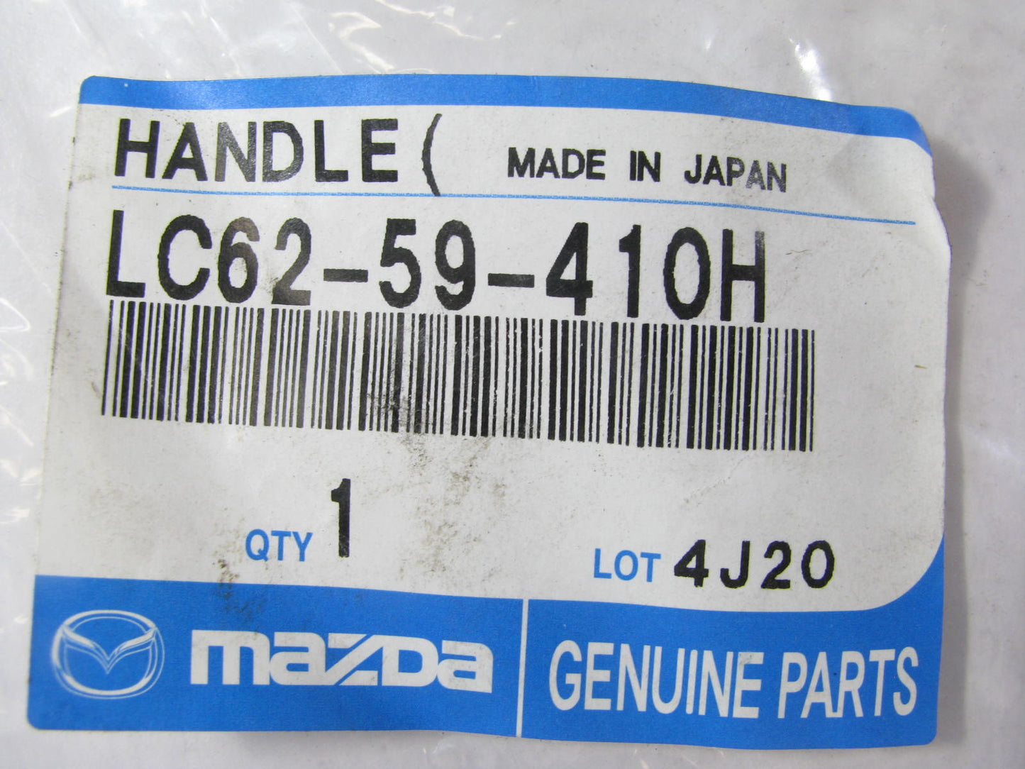 New Genuine OEM Left Exterior Door Handle Mazda 00-01 MPV LC62-59-410H Textured