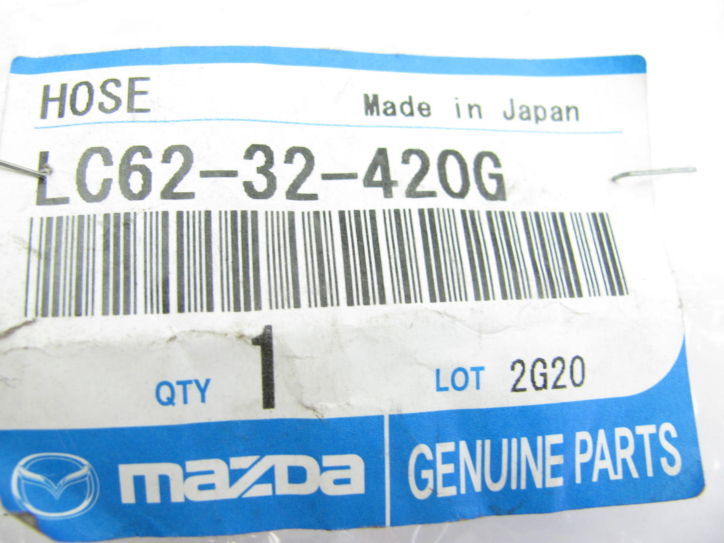 NEW - OEM Mazda LC6232420G Power Steering Pressure Hose 2000-2006 MPV