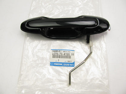 NEW REAR LEFT Exterior Sliding Door Handle, Black, OEM For 00-06 Mazda MPV