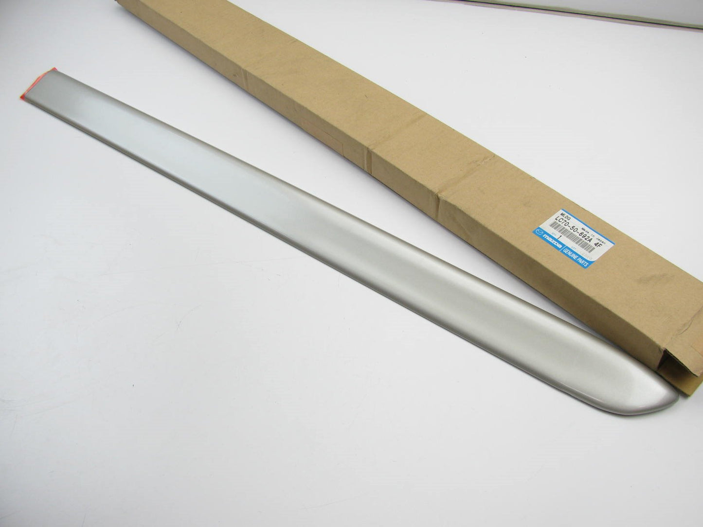 New Rear Left Side Door Waist Line Moulding Trim Silver For 2000-01 Mazda MPV