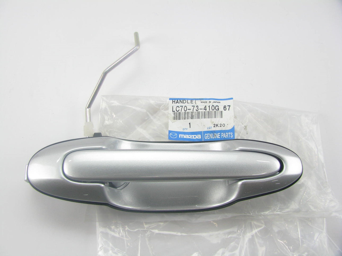 New REAR LEFT Door Outside Handle Sunlight Silver OEM For 2000-2001 Mazda MPV