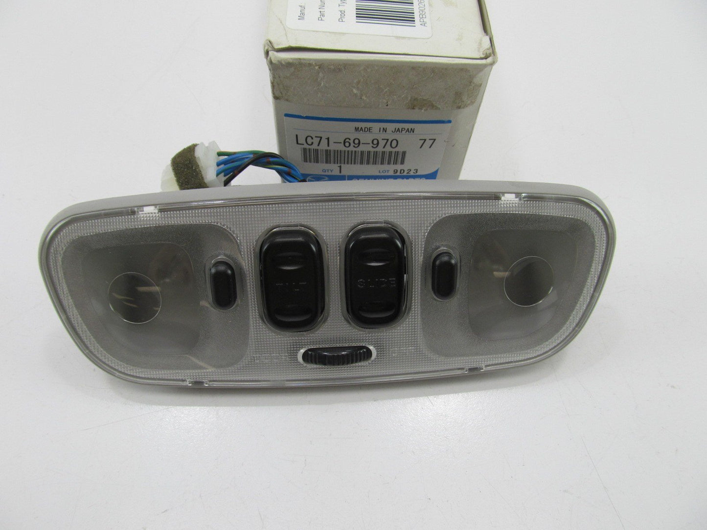 NEW - OEM Mazda LC7169970 77 Map Light Lamp, GRAY - 2004-2006 MPV