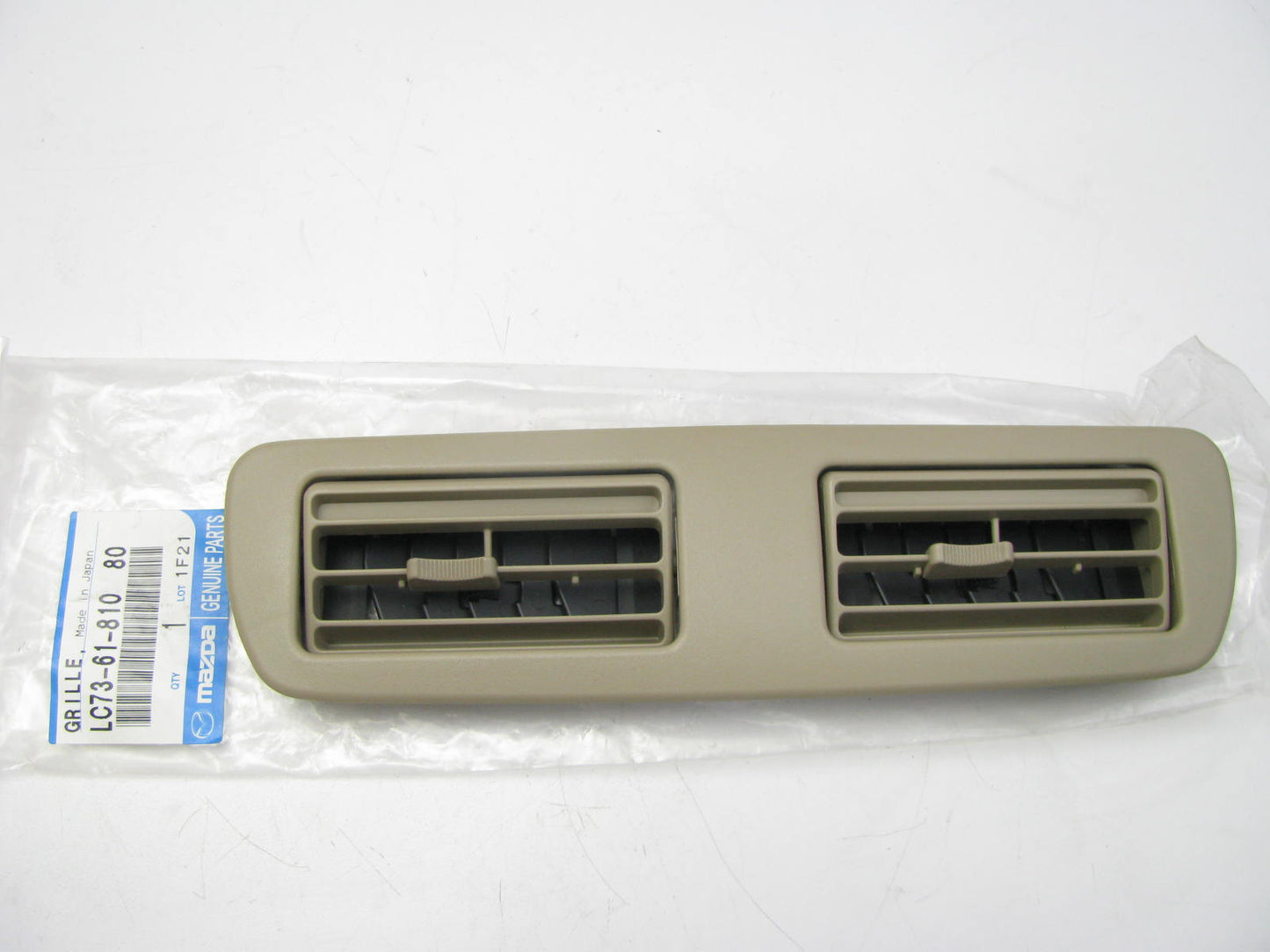 NEW - OEM Mazda LC73-61-81080 Rear Cooler A/C Air Vent Duct 2000-2001 MPV