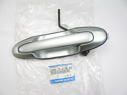 NEW GENUINE REAR LEFT OUTER Door Handle OEM 02-03 Mazda MPV - Cerrion Silver