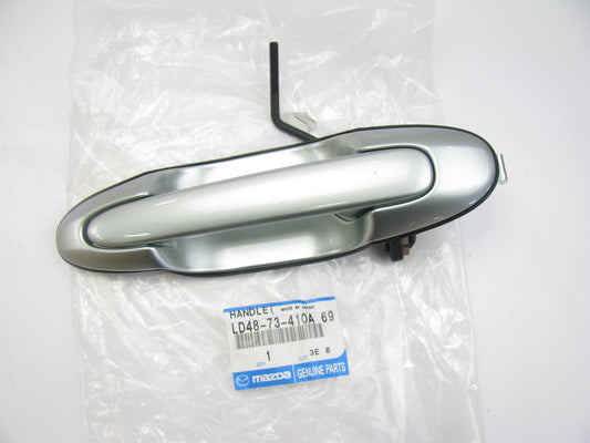 NEW GENUINE REAR LEFT OUTER Door Handle OEM 02-03 Mazda MPV - Cerrion Silver
