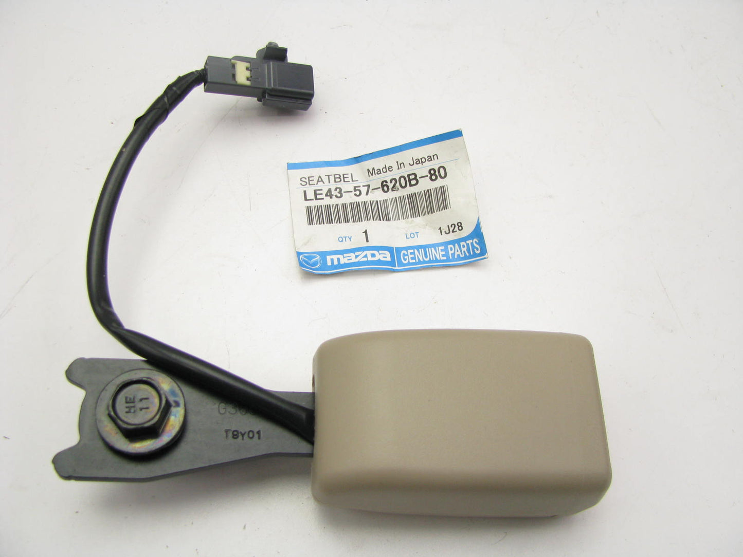NEW GENUINE FRONT Seats Belt Buckle OEM 04-06 Mazda MPV LE43-57-620B-80