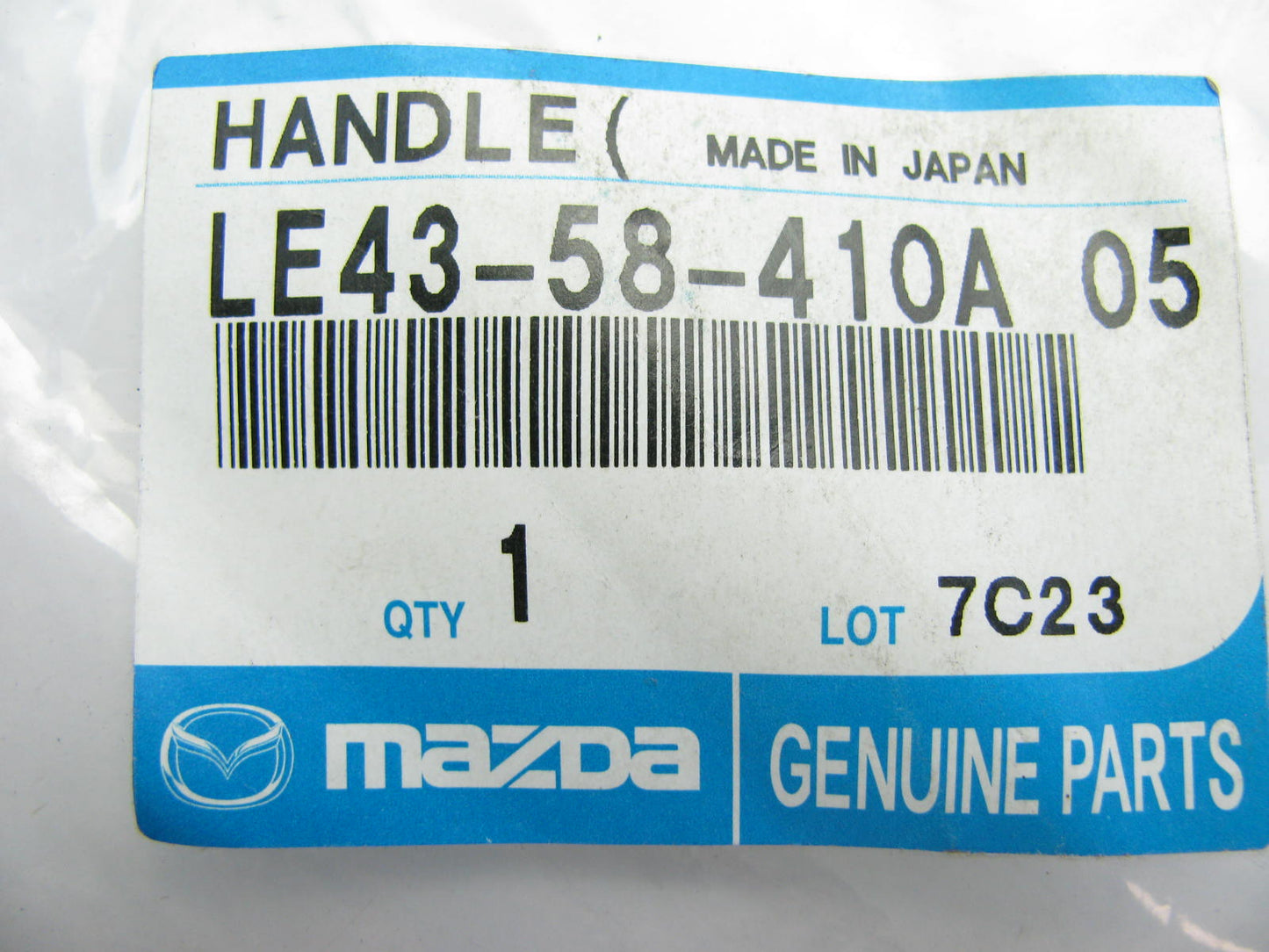 New Genuine OEM Front Right Exterior Door Handle For 04-06 Mazda MPV