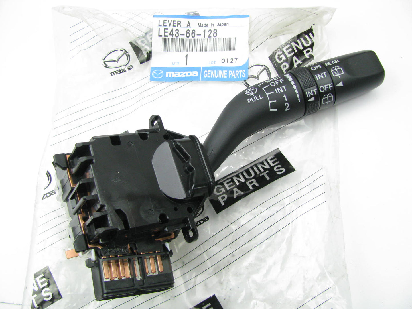 NEW - OEM Mazda LE43-66-128 Windshield Wiper Switch 2004-2006 MPV