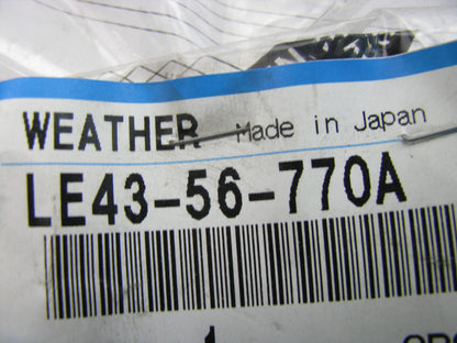 NEW - OEM Mazda LE4356770A Front Hood Weatherstip Seal 2004-2006 MPV