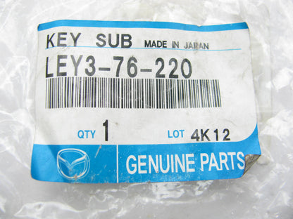 NEW - OEM Mazda LEY376220 Front Left Door Lock Cylinder W/ Keys 2004-2006 MPV