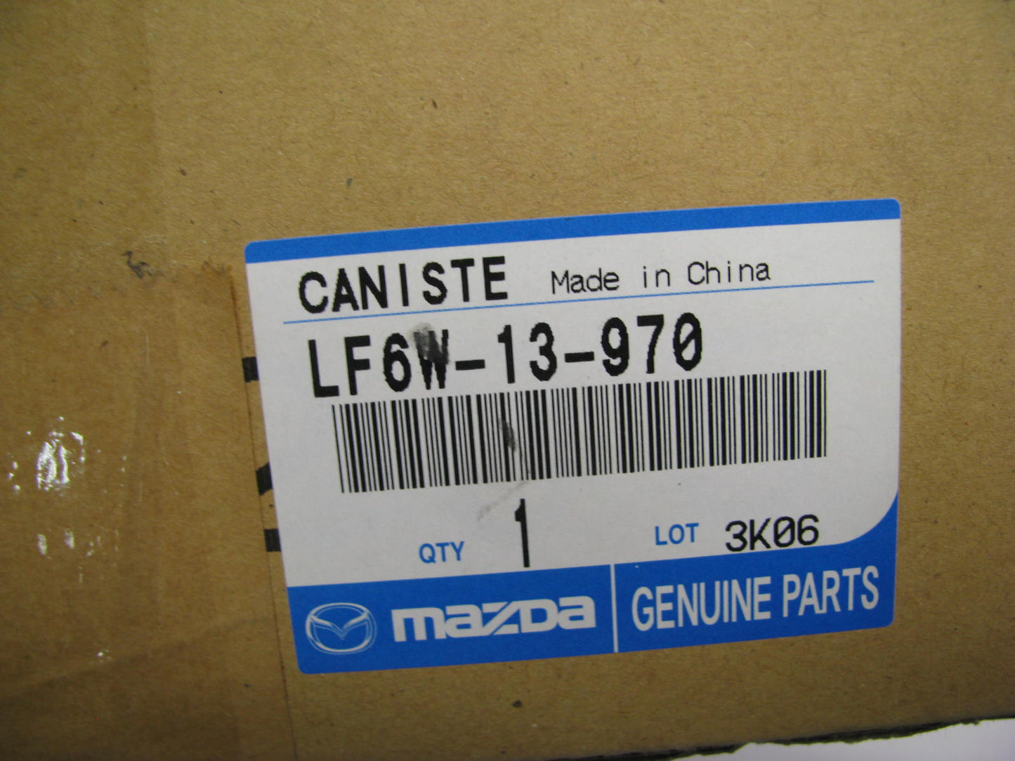 NEW - OEM Mazda LF6W-13-970 Emissions Evap Vapor Cannister 2010-13 Mazda3 MEXICO