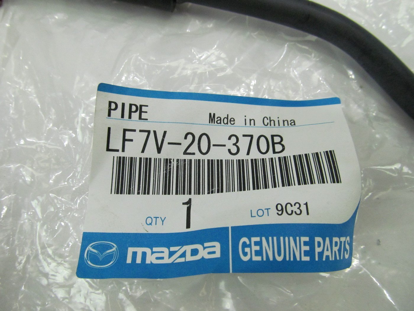 NEW - OEM Mazda LF7V20370B Fuel System Vacuum Tube Hose 2007-2009 3 W/O Turbo