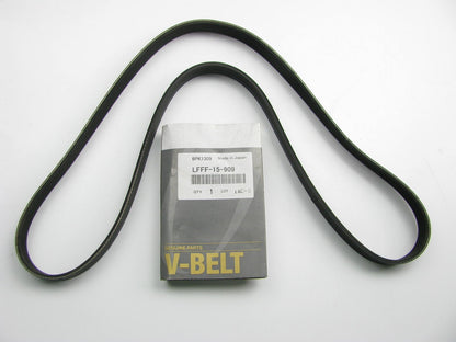 NEW OEM Serpentine Belt- LFFF15909 For 2004-2013 Mazda 3 /  09-13 Mazda 3 Sport