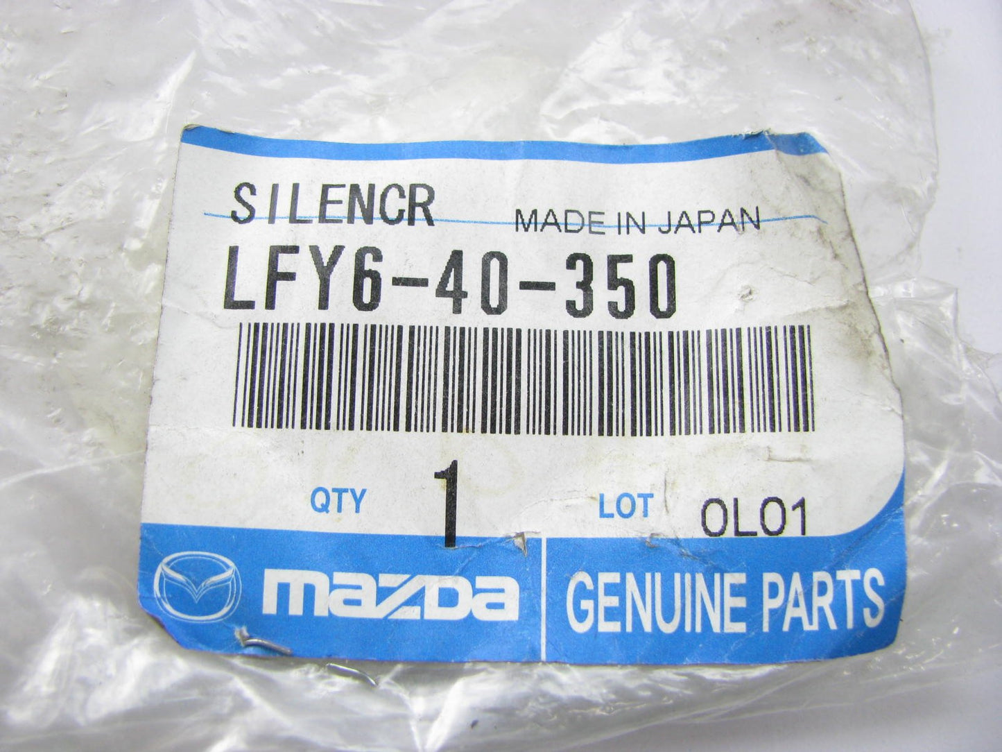 NEW GENUINE OEM Exhaust Pipe Clamp - 2004-2006 Mazda 3 LFY640350