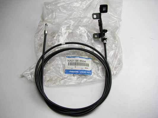 NEW Fuel Gas Filler  Cover Release Cable W/ Handle OEM For 91-94 Mazda Miata